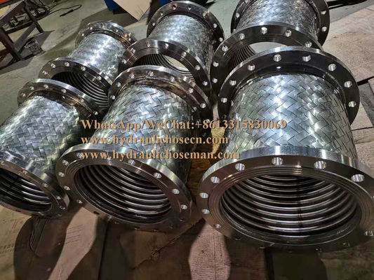 Chine Tuyau flexible en acier inoxydable / Tuyau flexible en acier inoxydable de grand diamètre DN600 mm fournisseur