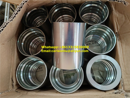 Chine Des raccords de crimping personnalisables pour les tuyaux hydrauliques de tailles allant de 1/4 pouce à 6 pouces fournisseur