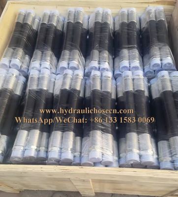 Chine tuyau en caoutchouc haute pression / tuyau hydraulique R1/R2/4SH/4SP / tuyau pour extincteur à poudre sèche / tuyau hydraulique EN853-1S fournisseur