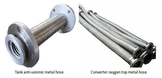 tuyau à bride flexible en acier inoxydable 3" fournisseur