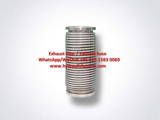 tuyau d'échappement flexible / tuyau d'échappement flexible pour générateur / tuyau d'échappement pour moteur de camion / tuyau d'échappement flexible à verrouillage fournisseur