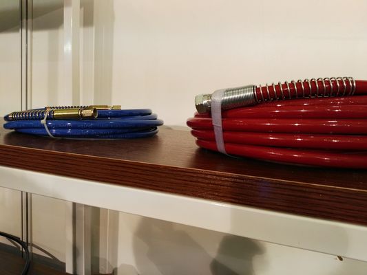 tuyau de pulvérisation de peinture / tuyau de jet d'eau haute pression / tuyau de sablage à haute pression fournisseur