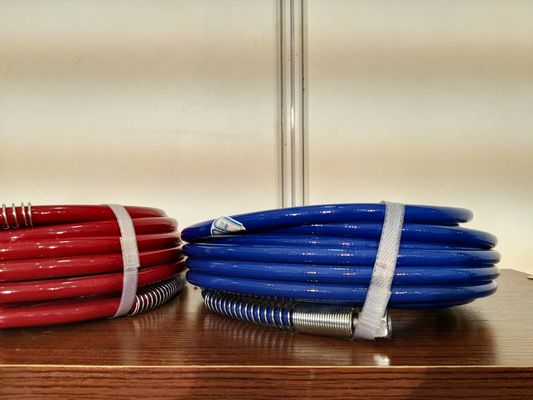 tuyau de pulvérisation de peinture / tuyau de jet d'eau haute pression / tuyau de sablage à haute pression fournisseur