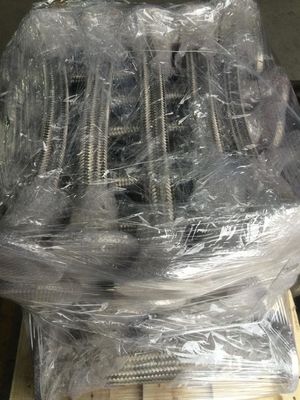 Ensemble de tuyaux métalliques flexibles avec raccords de brides / ensemble de raccords de brides de tuyaux flexibles en acier inoxydable fournisseur