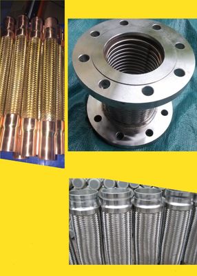 tuyaux en acier inoxydable / tuyaux métalliques flexibles / tuyaux à double fil tressés fournisseur