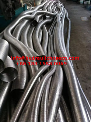 SS304 tuyau d'échappement, tuyau d'échappement flexible, tuyau d'échappement de moteur, tuyau d'échappement de générateur fournisseur