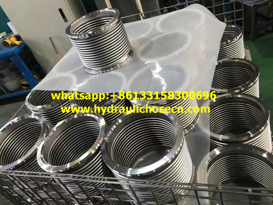 SS304 tuyau métallique flexible pour système sous vide adapté à diverses applications fournisseur