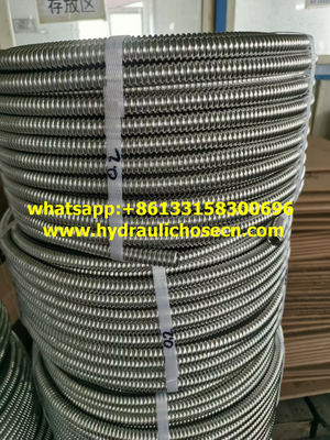 Tuyau d'eau flexible SS304, tuyau d'aspiration flexible, tuyau flexible SS316L, tuyau métallique flexible fournisseur