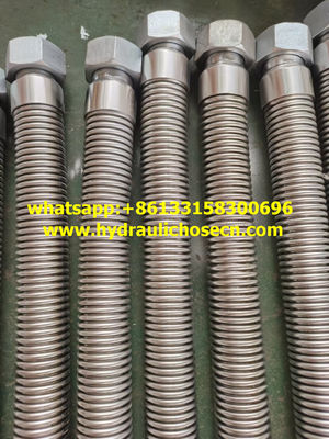 Tuyau d'eau flexible SS304, tuyau d'aspiration flexible, tuyau flexible SS316L, tuyau métallique flexible fournisseur