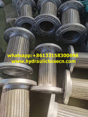 Tuyau métallique flexible, tuyau d'aspiration, tuyau d'eau, tuyau de pompe, tuyau flexible SS304, tuyau flexible SS316L, tuyau métallique fournisseur