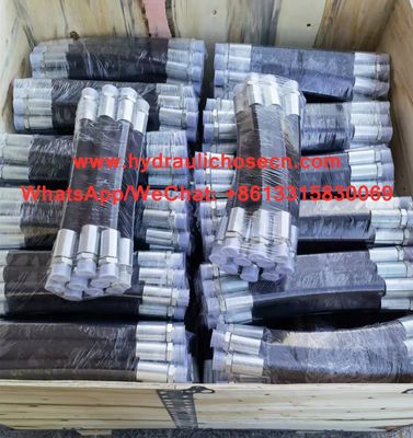 4SH 4SP tuyau hydraulique, tuyau en caoutchouc haute pression, tuyau en caoutchouc souple haute pression, R1, R2, 4SH, 4SP fournisseur