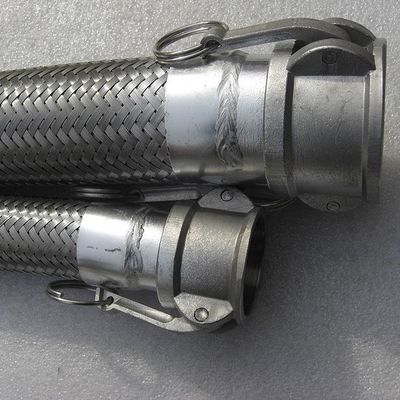 Ensemble de tuyau flexible métallique / ensemble de raccords à bride de tuyau flexible en acier inoxydable fournisseur