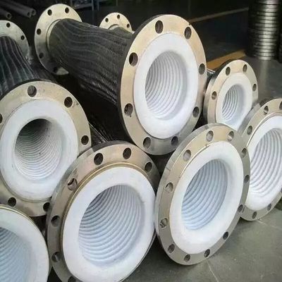 Ensemble de tuyau flexible métallique / ensemble de raccords à bride de tuyau flexible en acier inoxydable fournisseur