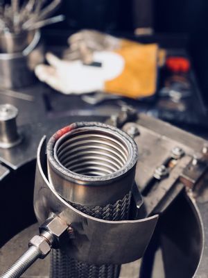 Tuyau flexible en acier inoxydable isolant sous vide à basse température / tuyau flexible en acier inoxydable à haute pression fournisseur