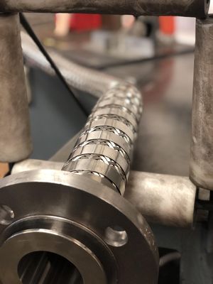 Tuyau flexible en acier inoxydable isolant sous vide à basse température / tuyau flexible en acier inoxydable à haute pression fournisseur