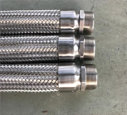 tuyau souple en acier inoxydable à haute température / tuyau souple en acier inoxydable à haute pression fournisseur