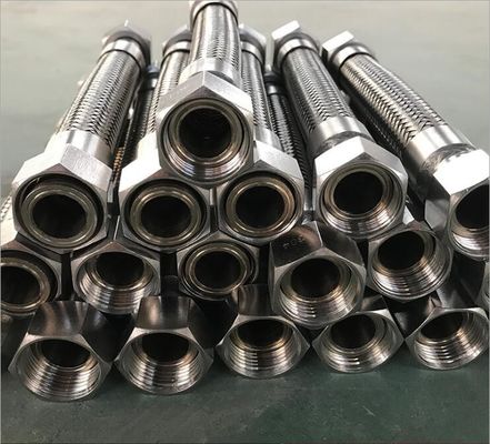 1 " de tuyau flexible en acier inoxydable LNG 304 à basse température / tuyau métallique hélicoïdal ou annulaire à basse température fournisseur