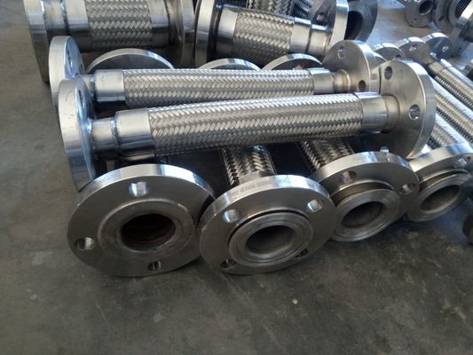 tuyaux métalliques flexibles/ tuyaux en acier inoxydable / absorbeurs de vibrations / tuyaux flexibles SS304/ joints de tuyaux métalliques fournisseur