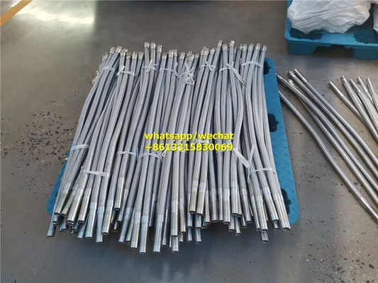 tuyau métallique flexible en acier inoxydable pour environnements à haute température fournisseur