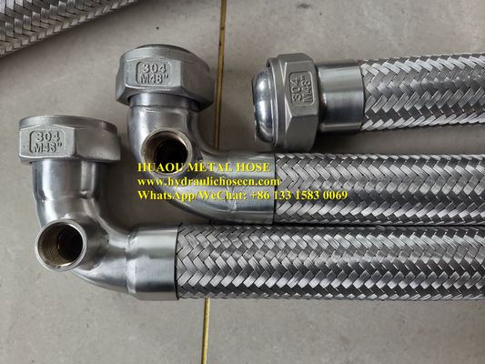 2000 Psi pression de rupture de GNL tuyau métallique flexible pour des applications de longueur et de pression personnalisables fournisseur