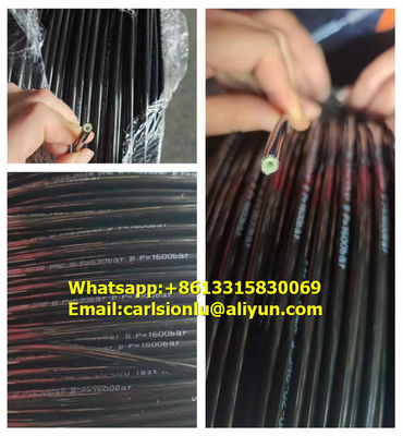 Longueur personnalisée du tuyau hydraulique en plastique thermique pour les opérations hydrauliques lourdes fournisseur