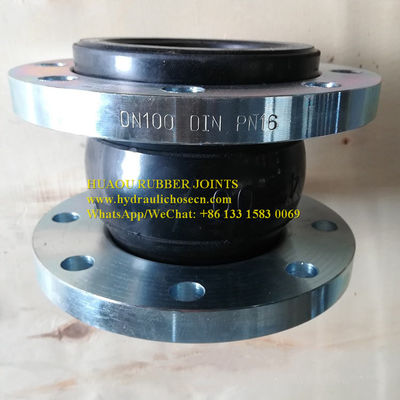 Des boucles d'expansion en caoutchouc à haute souplesse avec type d'installation à brides et matériau SS316 fournisseur