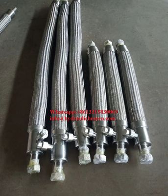 tuyaux à azote liquide, tuyaux isolés sous vide, tuyaux flexibles isolés sous vide fournissant de l'azote liquide fournisseur