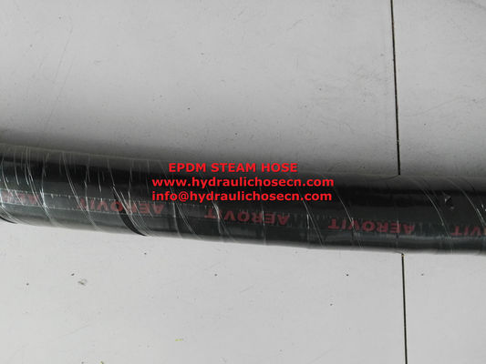 tuyau de vapeur en caoutchouc EPDM à rayon de courbure de 500 mm pour le nettoyage à la vapeur dans les milieux industriels fournisseur