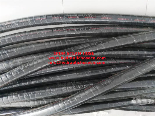 Plage de température -40°F à 450°F -40°C à 232°C tuyau en caoutchouc à vapeur pour applications à vapeur sous pression fournisseur