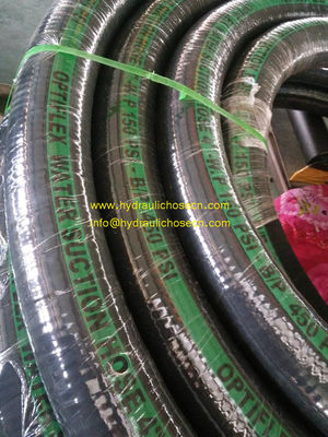 tuyau de décharge d'aspiration d'eau en caoutchouc synthétique fin noir -20 °C 80 °C fournisseur