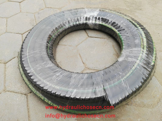 tuyau de décharge d'aspiration d'eau en caoutchouc synthétique fin noir -20 °C 80 °C fournisseur