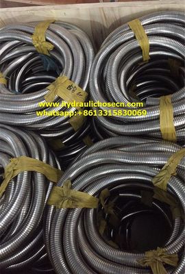 3 pouces Applications industrielles tuyau d'échappement flexible avec une épaisseur de paroi de 0,2 mm fournisseur