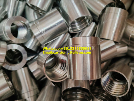 Des raccords de crimping personnalisables pour les tuyaux hydrauliques de tailles allant de 1/4 pouce à 6 pouces fournisseur