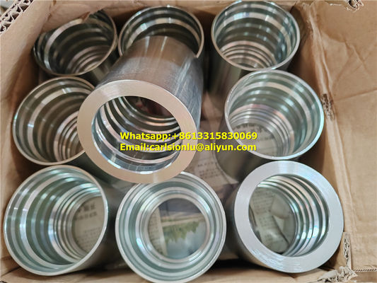 Des raccords de crimping personnalisables pour les tuyaux hydrauliques de tailles allant de 1/4 pouce à 6 pouces fournisseur