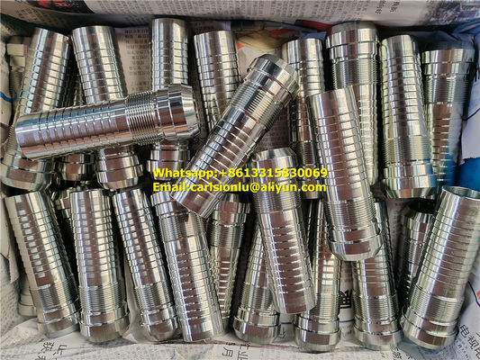 Des raccords de crimping personnalisables pour les tuyaux hydrauliques de tailles allant de 1/4 pouce à 6 pouces fournisseur