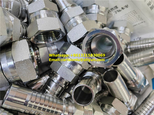 Raccords personnalisables pour tous types de flexibles hydrauliques STANDARD MÉTRIQUE Installation de sertissage fournisseur