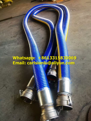 tuyau composite chimique de grand diamètre réservoir de récupération d'huile et de carburant déchargement tuyau composite flexible fournisseur