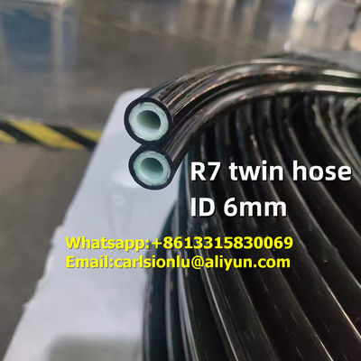 SAE 100 R7 SAE 100 R8 tuyau hydraulique en plastique thermique, noir, orange optionnel fournisseur