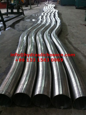 Tuyau flexible d'échappement / Tuyau d'échappement de moteur de camion / Tuyau d'échappement haute température / Tuyau de rallonge fournisseur