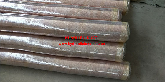 Ventilation en spirale par câble d'acier en PU flexible / tube de conduit d'air / tuyau fournisseur