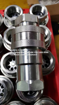Accouplement rapide pneumatique et hydraulique / accouplement hydraulique interchangeable / cuivre ISO B BSP fournisseur