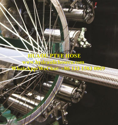 Serre en PTFE / Serre SAE 100 R14 / Serre de transfert chimique / Serre résistante aux produits chimiques fournisseur