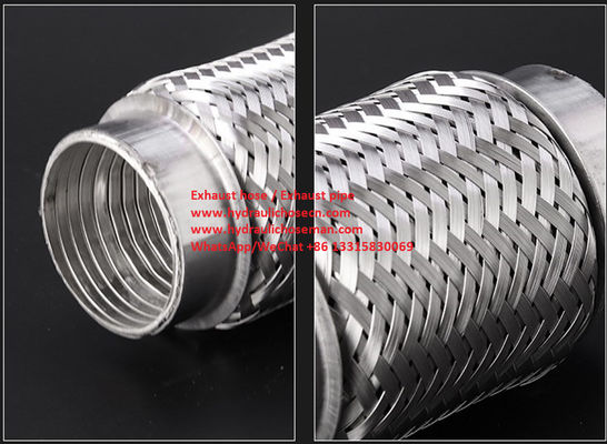 tuyau d'échappement de camion / système d'échappement de camion / tuyau d'échappement flexible / SS304 tuyau d'échappement flexible fournisseur